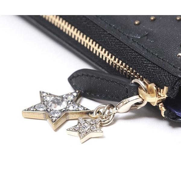 【さき様】ANNA SUI 財布 L字 黒 星 STAR アナスイ スター ANNA SUI - アナスイ 長財布 ブラック ネコ スター ANNA SUI