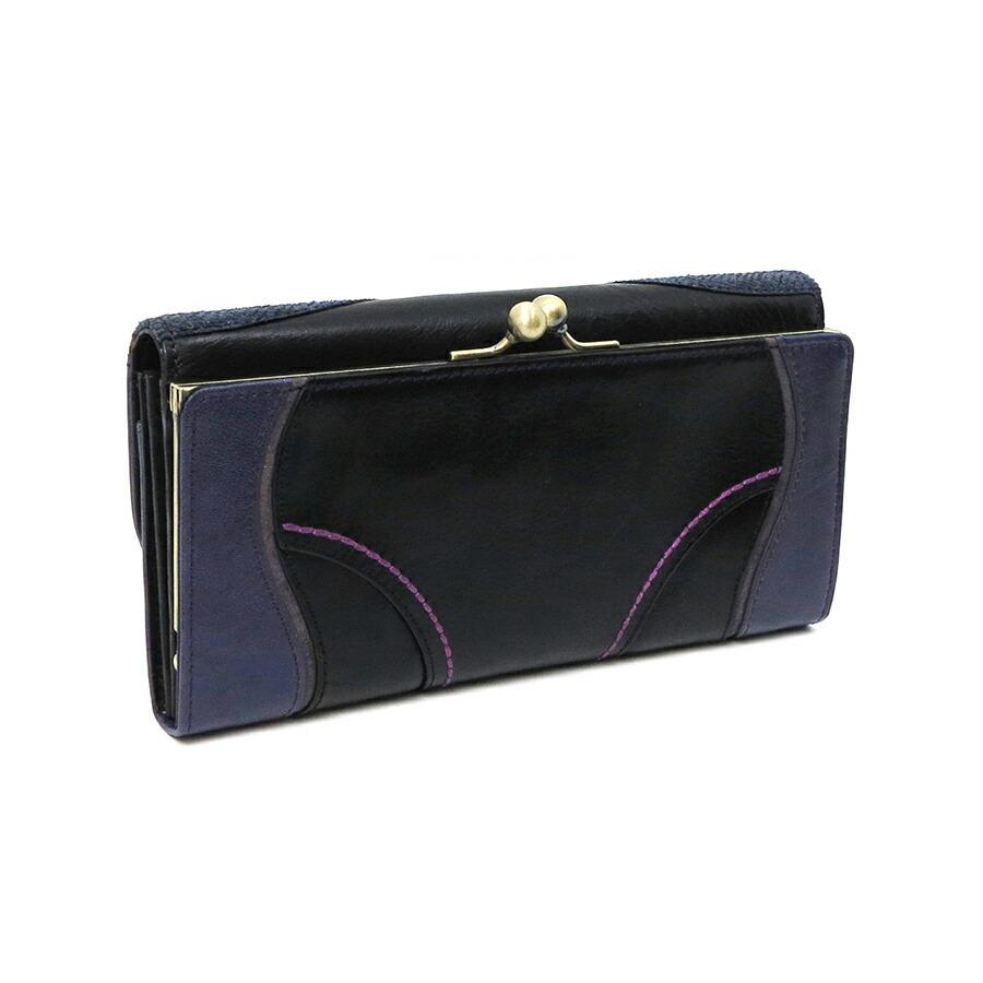 ANNA SUI スタッズ付き ブラック長財布 ANNA SUI スタッズ付き ブラック長財布