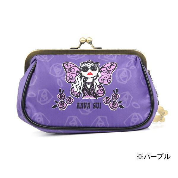 【レビューで送料無料】 ANNA がまぐちショルダーポーチ RUNWAY SUI×Josie's SUI バッグ