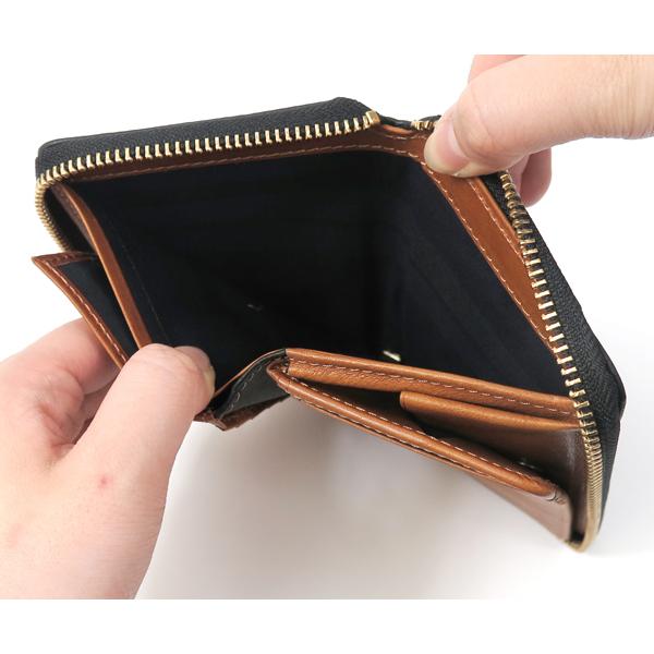 ネルド レザーラウンドミドルサイズ財布/ブラック メンズ プエブロ an150 NELD | NELD | 07