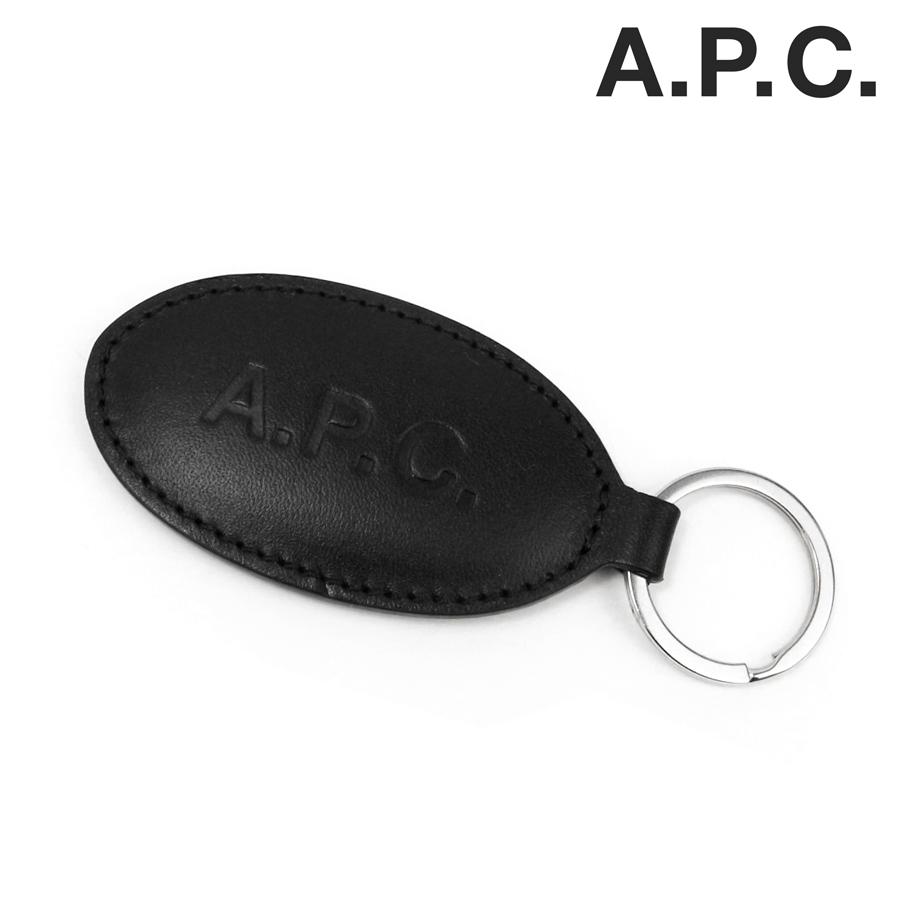 *A.P.C.*ロゴ型押しキーリング ５色展開 A.P.C.】PORTE-CLEFS A.P.C.[キーホルダー]｜SANPO ONLINE