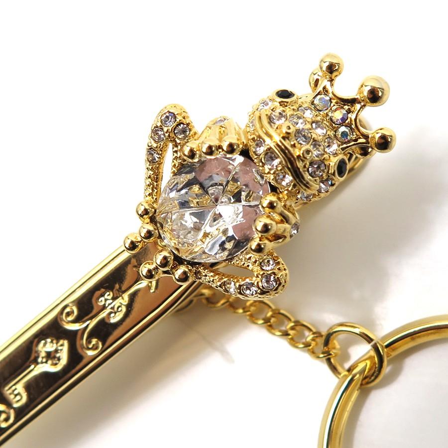 3carat 小物 レディース チャーム 王冠カエル バッグキークリップ cl-2 ladies 贈り物 |  | 01