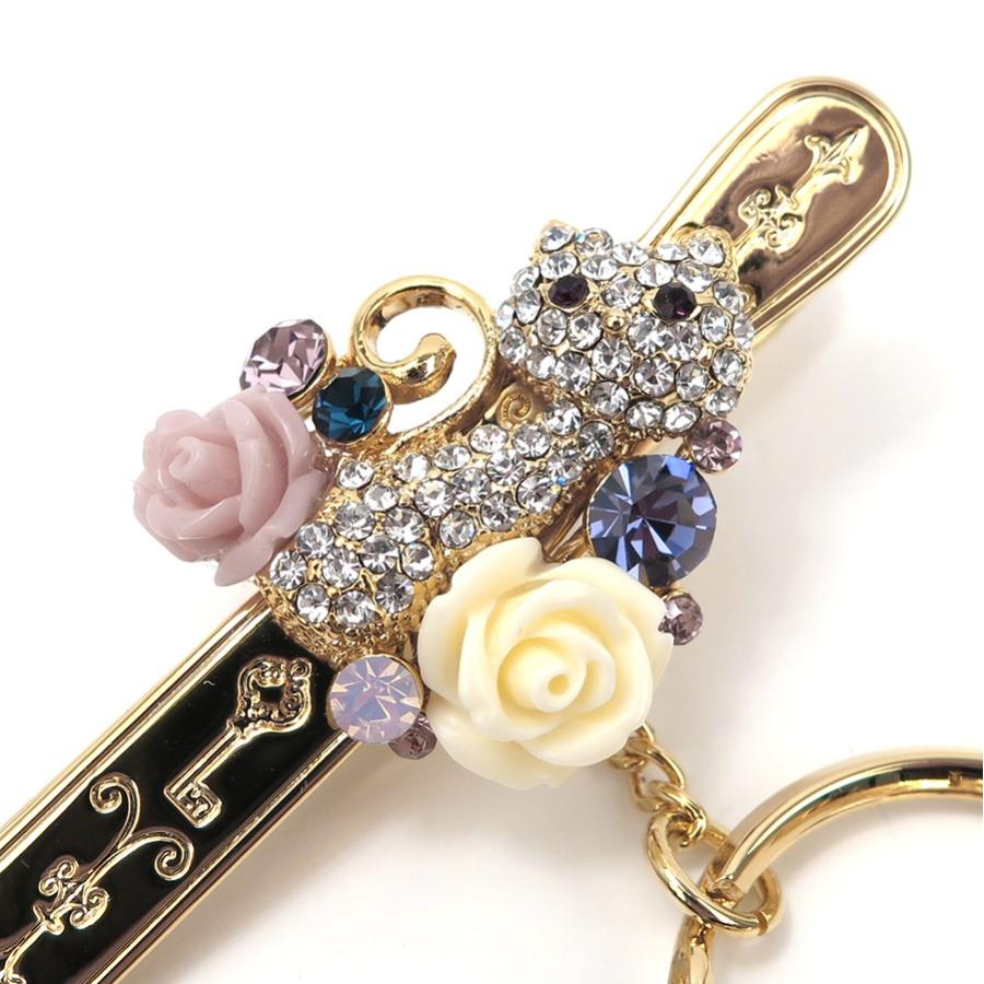 3carat 小物 レディース チャーム ネコ バッグキークリップ cl-57 ladies 贈り物 |  | 01