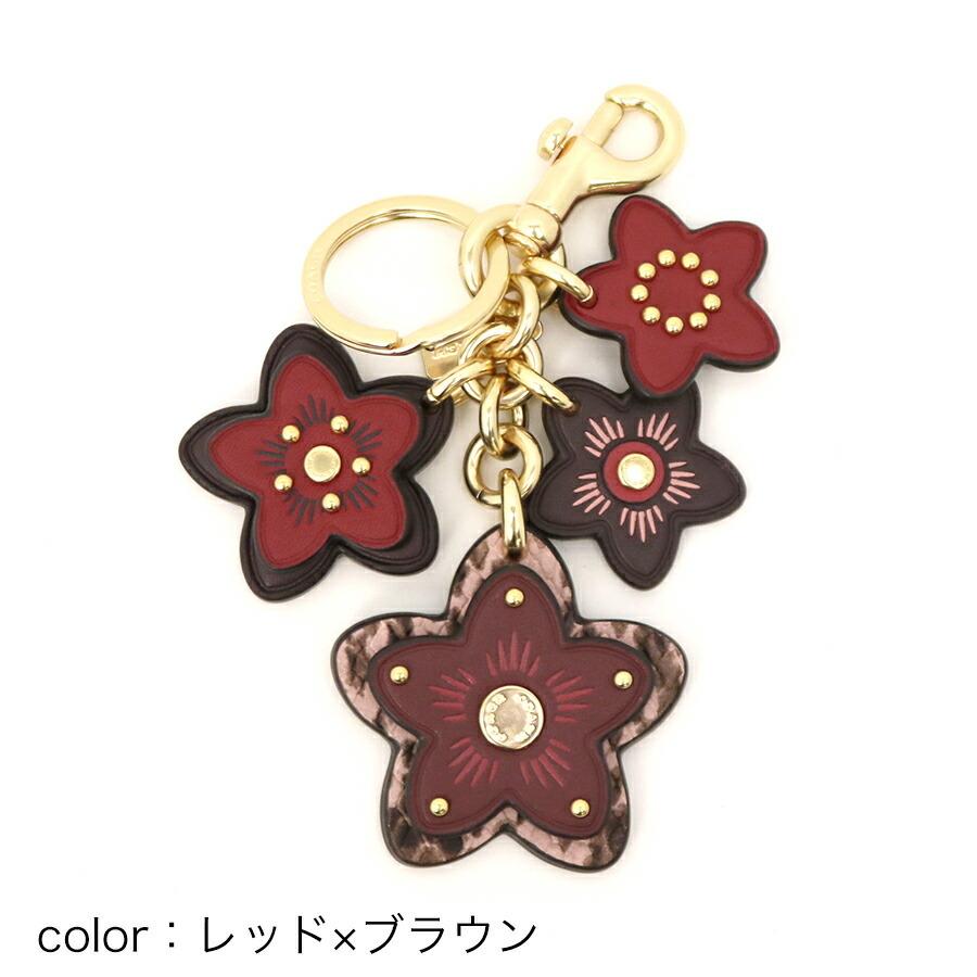 コーチ(COACH) ワイルドフラワー クラスター バッグチャーム [C1687  