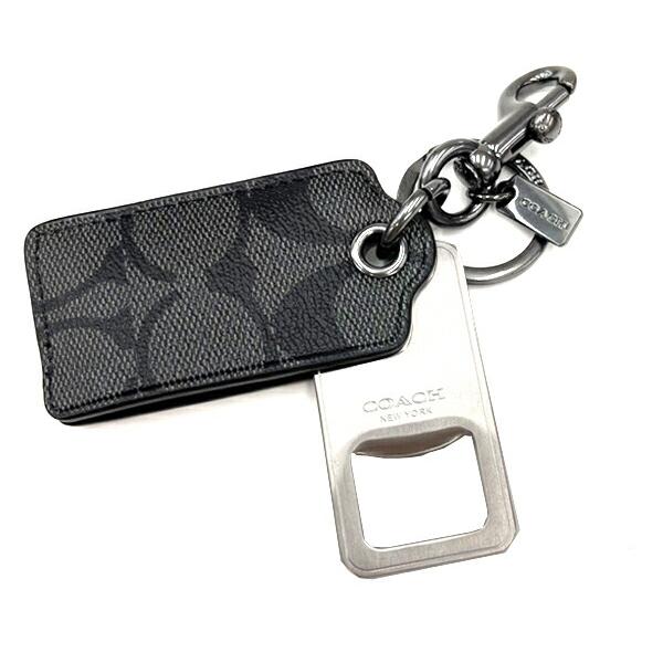コーチ(COACH) ボトルオープナー キーフオブ シグネチャーキャンバス