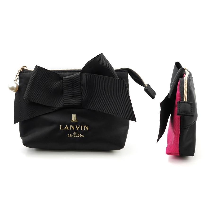 LANVIN en Bleu ランバン オン ブルー 小物 レディース ポーチ ロゴ