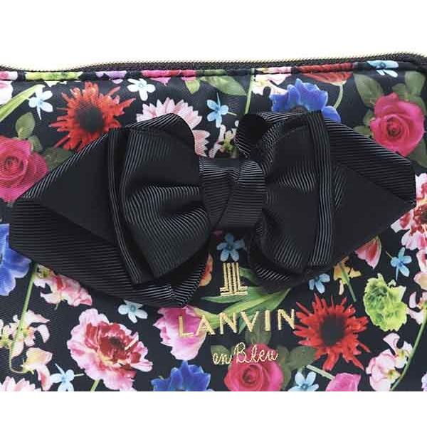 LANVIN en Bleu ランバン オン ブルー(LANVIN Bleu) 花柄ポーチ