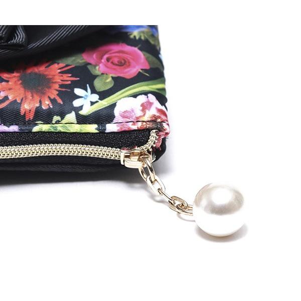 LANVIN en Bleu ランバン オン ブルー(LANVIN Bleu) 花柄ポーチ