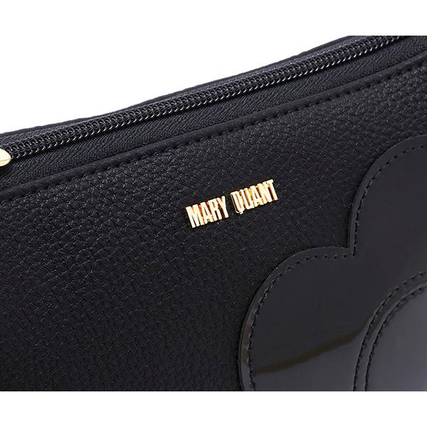 MARY QUANT マリークワント　A3 MARY QUANT マリークワント シュリンクデイジーパッチ 3ポケット