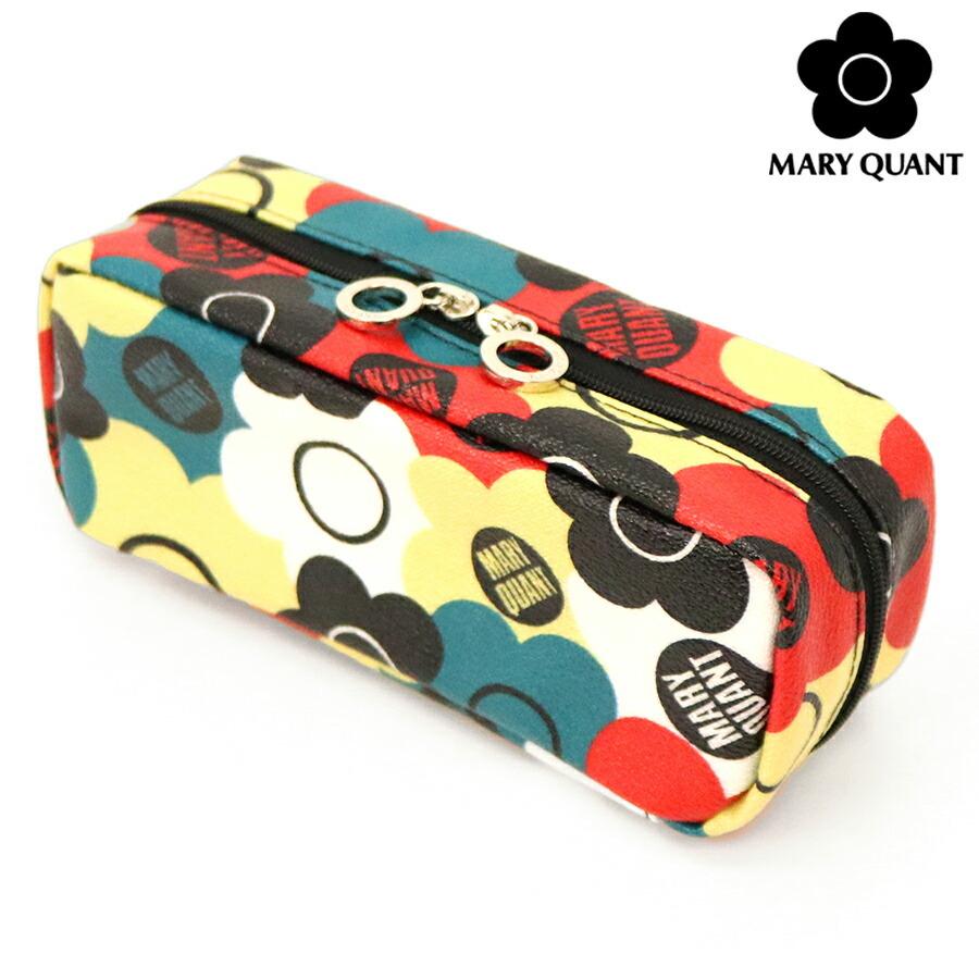 MARY QUANT（マリークヮント） マリークワントレイヤード Wポケットペンケース(MARY QUANT)【筆箱 ペン ケース レディース ...