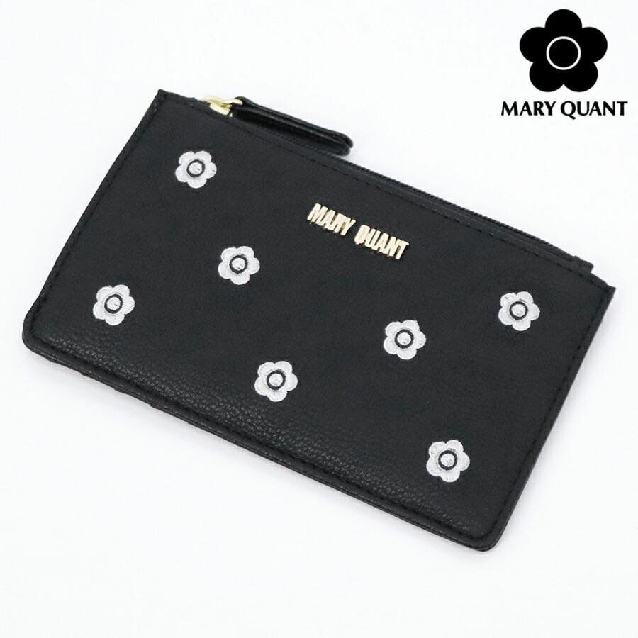 マリークワント プチエンブロイダリー フラグメントケース(MARY QUANT)【マルチケース コインケース カードケース レディース マリクワ MQ】｜ace-web