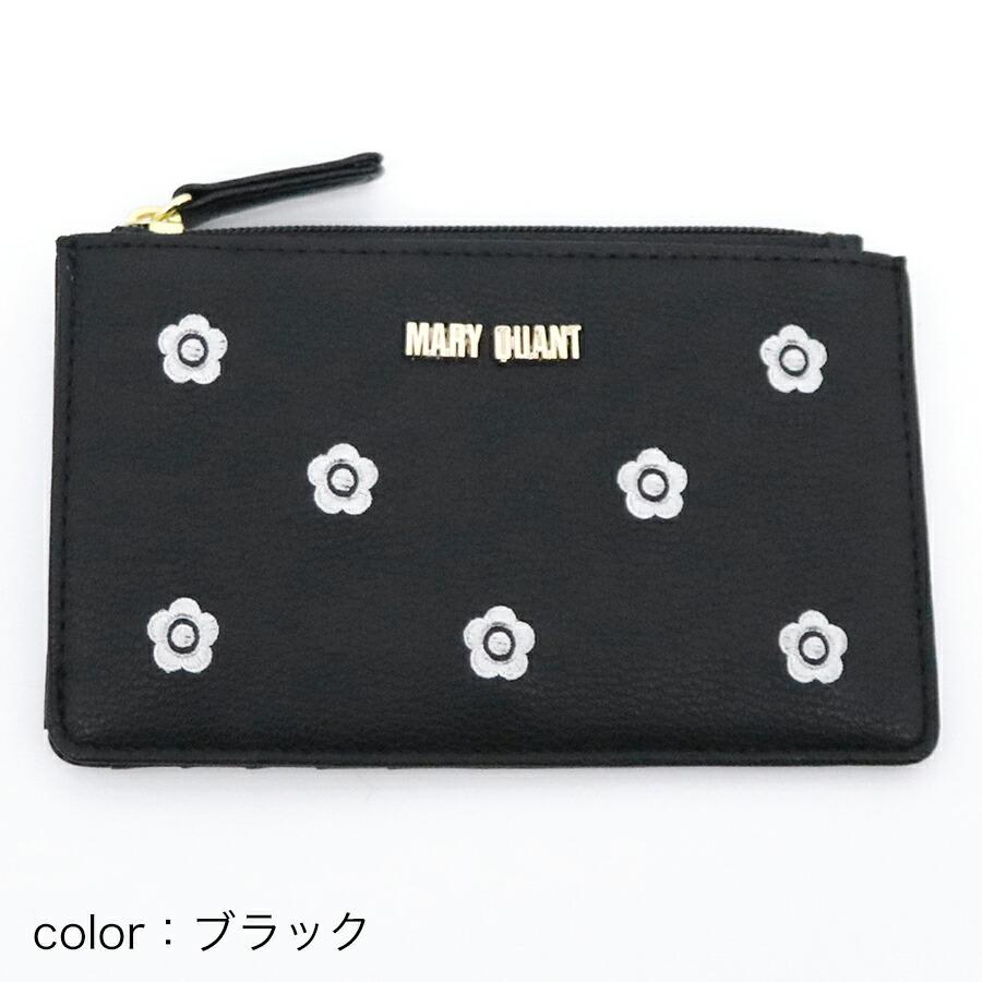 マリークワント プチエンブロイダリー フラグメントケース(MARY QUANT)【マルチケース コインケース カードケース レディース マリクワ MQ】｜ace-web｜02