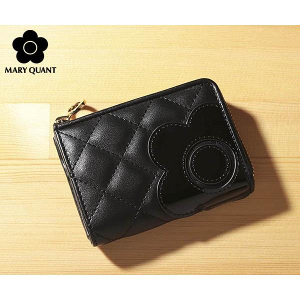 MARY QUANT マリークワント エナメルデイジーキルト パス付