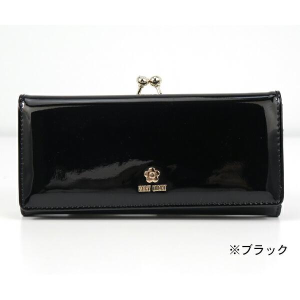 MARY QUANT マリークワント メタルロゴ エナメルパース (MARY MARY QUANT マリークワント メタルロゴ エナメルパース (MARY
