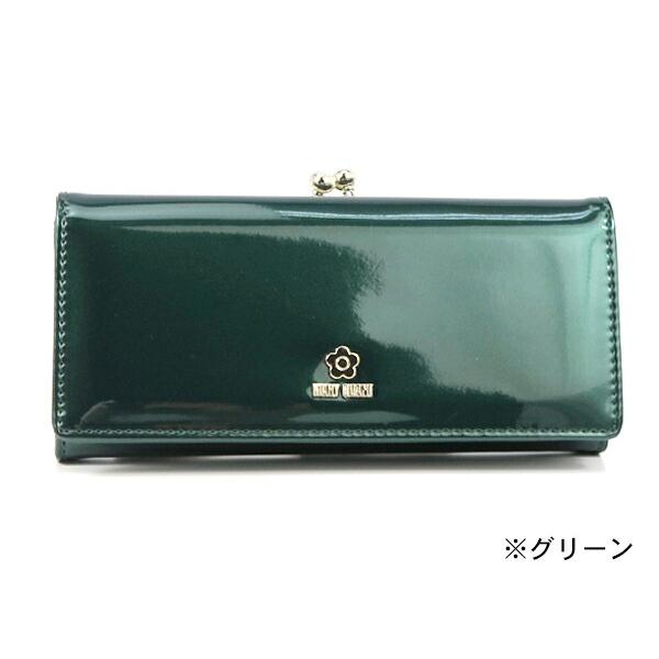 MARY QUANT マリークワント メタルロゴ エナメルパース (MARY MARY QUANT マリークワント メタルロゴ エナメルパース (MARY