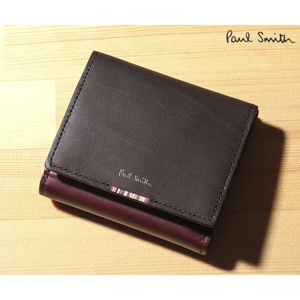 ポールスミス マルチストライプタブ19aw 2つ折りコンパクト財布 Psq113 Paul Smith 長財布 ウオレット メンズ 牛革 レザー ギフト Ps1007 192 Ace Web 通販 Yahoo ショッピング