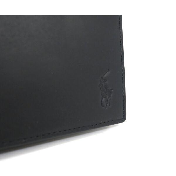 ラルフローレン 財布 メンズ オイルスムースレザー 二つ折り財布 （P 