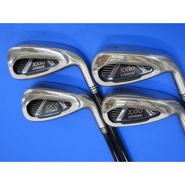 ダンロップ◇ゼクシオクロス XXIO CROSS 4本(#7〜P) MH-1000(R 