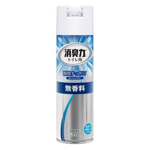 売店 エステー 消臭力 トイレ用 スプレー 無香料 芳香剤 消臭 330ml