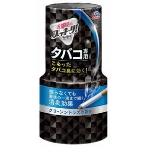 《アース製薬》 お部屋のスッキーリ! タバコ用 クリーンシトラスの香り 400mL｜ace