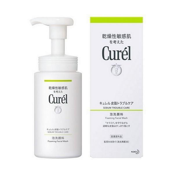 《花王》 Curel キュレル 皮脂トラブルケア 泡洗顔料 150ml 【医薬部外品】 乾燥性敏感肌用 返品