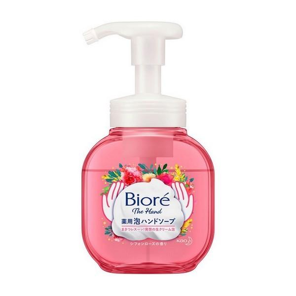 《花王》 ビオレ ザ ハンド 泡ハンドソープ シフォンローズの香り ポンプ 250ml 【医薬部外品】