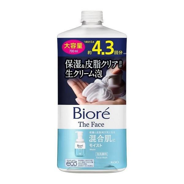 花王(株) ビオレ ザフェイス 泡洗顔料 モイスト つめかえ用 大容量 700mL | Biore