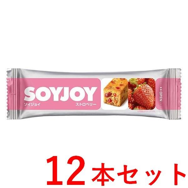 《大塚製薬》 SOYJOY（ソイジョイ） ストロベリー 12本セット (栄養補助食品)｜ace