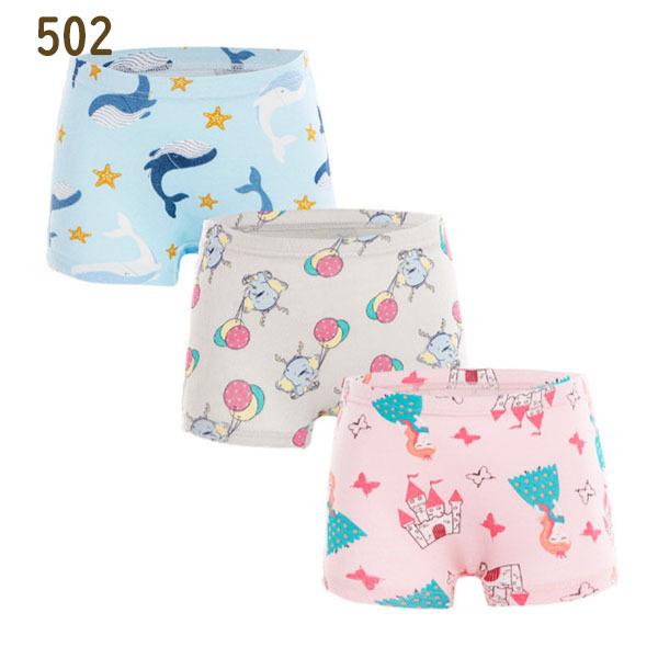 子供 パンツ 3枚セット 綿100％  キッズ 女の子 ボクサー ブリーフ ショーツ 下着 肌着 100cm 110cm 120cm 130cm  140cm 150cm 総柄 acefad ショーツ爆買 |  | 02