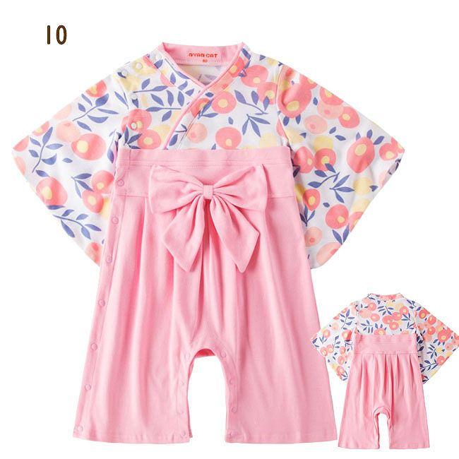 袴 ロンパース ひなまつり カバーオール 袴風 ベビー 子供服 ベビー服
