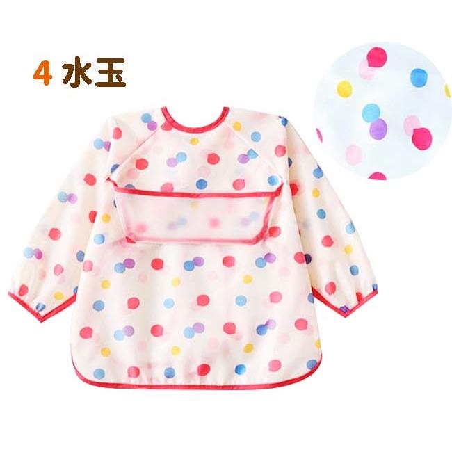 お食事 エプロン 柄選べる 2枚セット マジックテープ 袖付き 長袖 スモック 撥水加工 ポケット付き 食べこぼし ベビー 子供 かわいい 女の子 男の子 爆買 |  | 10