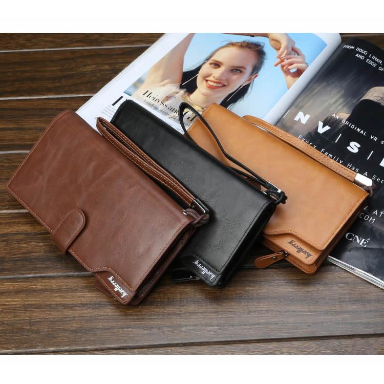 Baellerry 長財布 厳選PUレザー 財布 カードケース 財布 メンズ レディース 革 スマホ収納可能 SIMカード収納 レザー 皮 サイフ 長サイフ 大容量 |  | 04