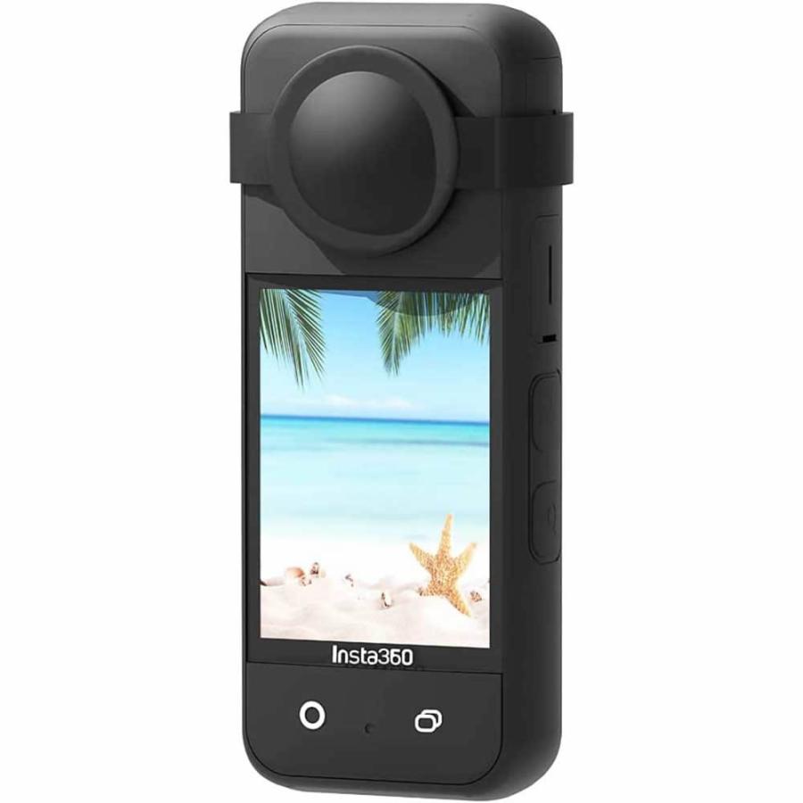 Insta360 X3 アクションカメラ 用保護シリコン カバー レンズキャップ