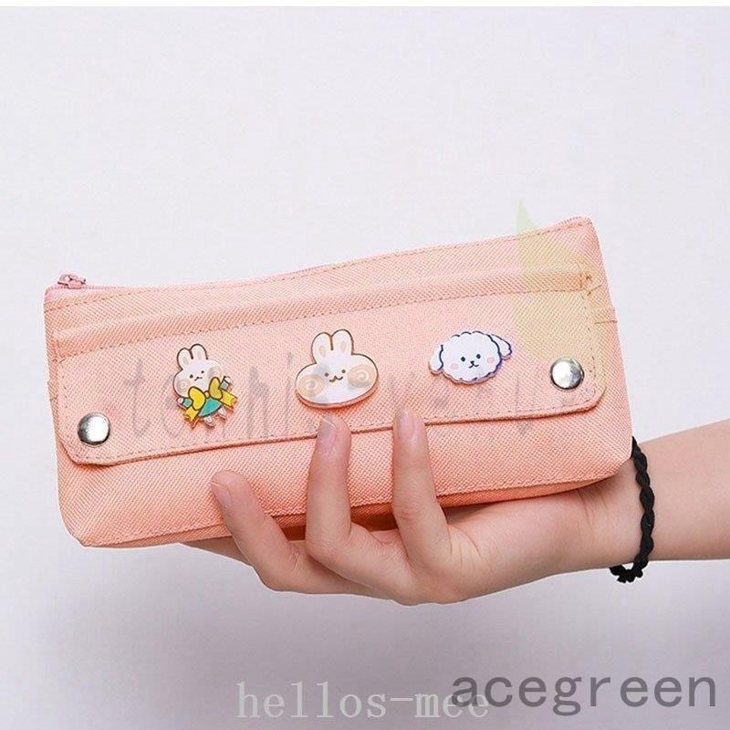 ペンケース ペンシルボックス 小学生 文房具 大容量 韓国 中学生 シンプル かわいい 筆箱