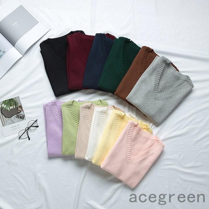 春夏新作 セーター ベスト スクールカーディガン スクールニット レディース メンズ 女子 ニット Vネック Vセーター ユニセックス 高校生 入学式 通学 Dprd Jatimprov Go Id