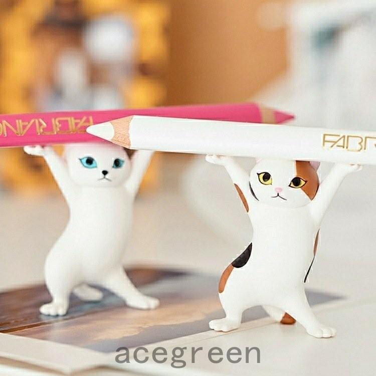 超特価sale開催 在宅勤務 オフィス デスク用品 収納 インスタ映え 雑貨 猫5点セット 面白かわいい ペンスタンド ペン立て 猫5点セット インテリア 入学入職祝い 文具 文房具 その他インテリア雑貨 小物 カラー 5点セット Www Propac Ma