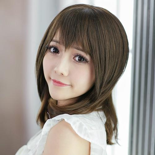 ウィッグ|ウイッグ|フルウィッグ|ショート|フロントレースウィッグ ナチュラルショートボブ [宅送]|送料無料| |  | 04