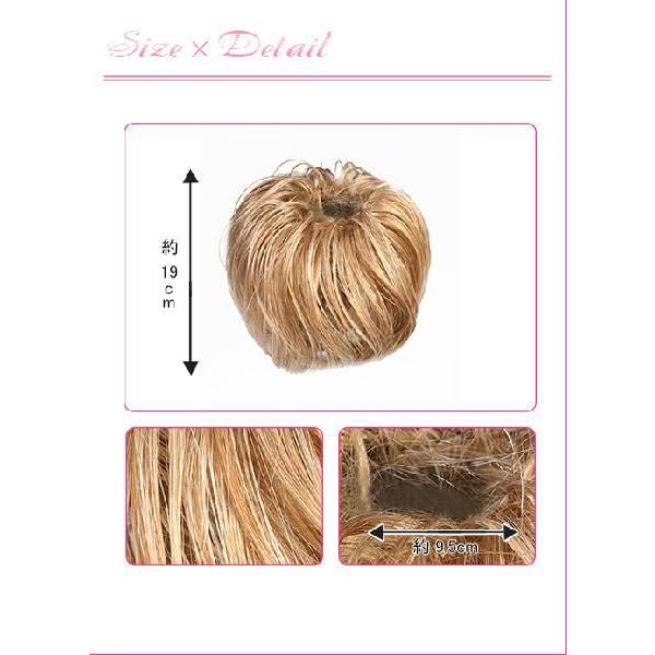 ウィッグ お団子 ウイッグ ヘアウィッグ おだんご シュッシュタイプ dw03 |  | 01