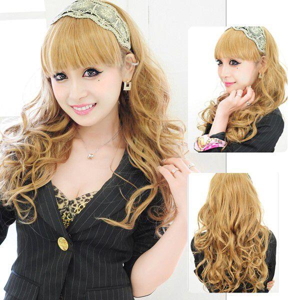 ウィッグ ウイッグ ハーフウィッグ ロング カール ハーフキャップ |  | 02