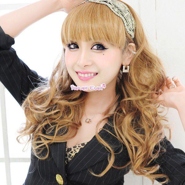 ウィッグ ウイッグ ハーフウィッグ ロング カール ハーフキャップ |  | 03