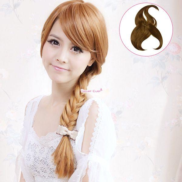 ウィッグ ポイント 前髪ウィッグ つむじ 耐熱 前髪 エクステ  mw05 | 