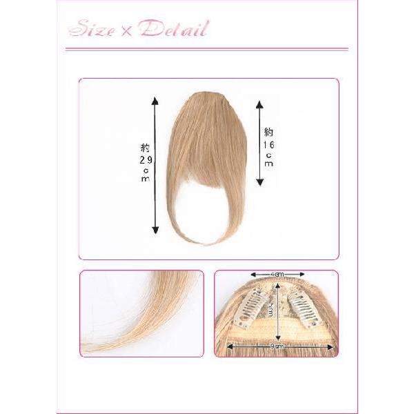 ウィッグ 前髪ウィッグ ポイントウィッグ サイド付き ぱっつん前髪ウイッグmw07 |  | 04