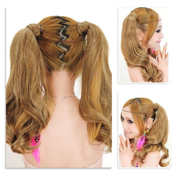 ウィッグ|ポニーテール|ウイッグ|フルウィッグ|ポイントウィッグ|エクステ|カール|ウェーブ |  | 01