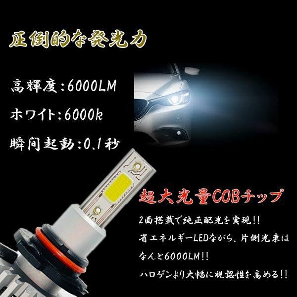 三菱 デリカ D5 H19.1- CV5W ヘッドライト ハイビーム LED HB3 9005