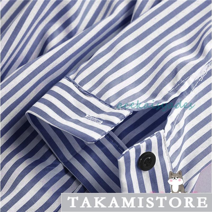 シャツ レディース ロング 長袖 ブラウス ロングシャツ ストライプ カーディガン シャツワンピース 春 夏 春服 夏服 チュニック トップス 羽織 シャツ レディース ロング 長袖 ブラウス ロングシャツ