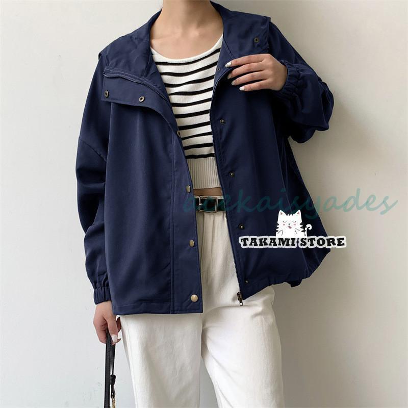 ダークブルー ブラック フード付き マウンテンパーカー マウンテンパーカー レディース ジャケット フード付き ドロップ