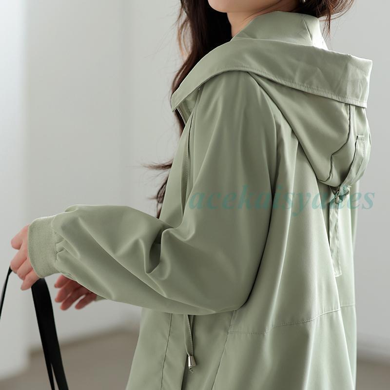 イエナ／春アウター❤️ライトナイロンフードコート／マウンテンパーカー 淡ベージュ IENA（イエナ）｜マウンテンパーカー一覧 - WEAR