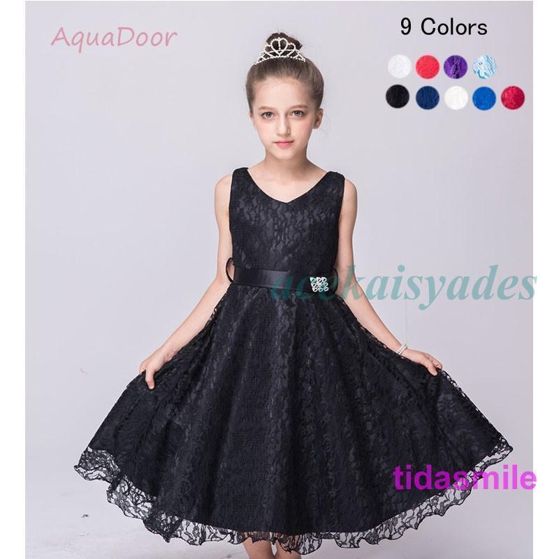 子どもドレス ジュニアドレス 用 ピアノ発表会 七五三 子供ドレス 結婚式 女の子 ドレスキッズワンピース 110-160CM | ブランド登録なし