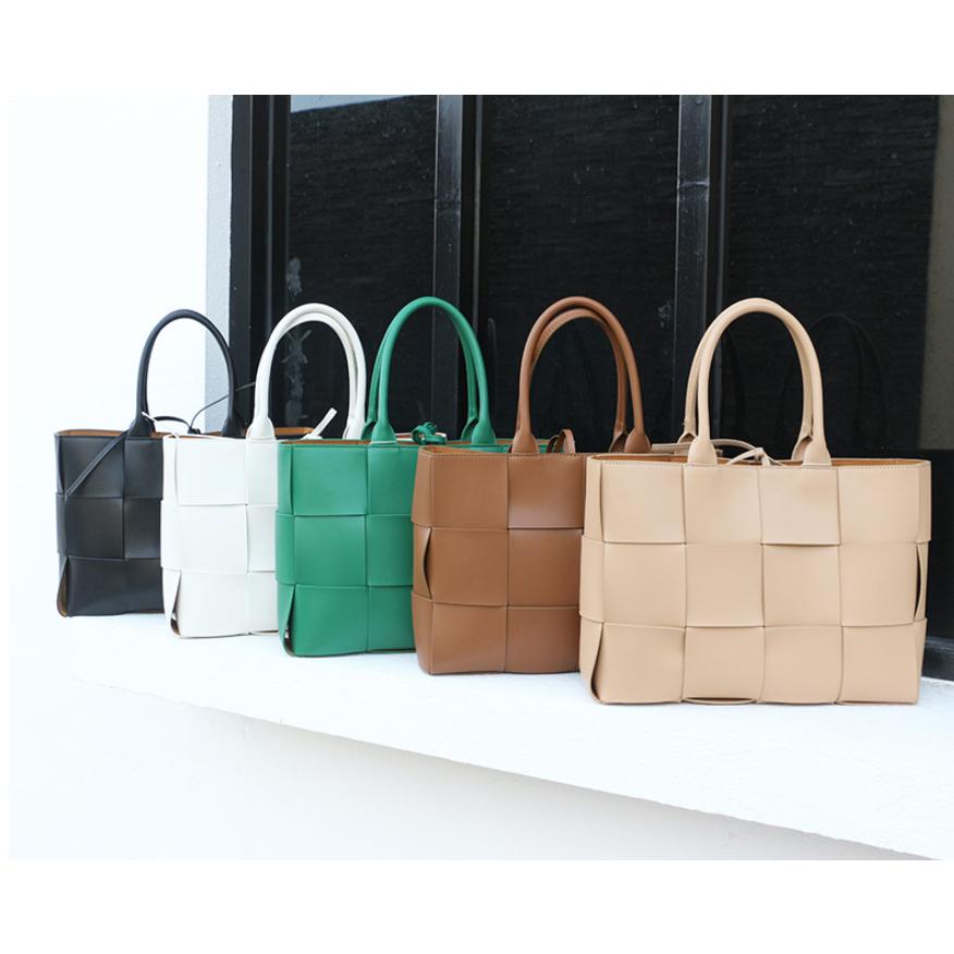 OHGA トートバッグ　ショルダー　本革　ブラウン 2way トートバッグ ショルダーバッグ レディース メンズ 大きめ