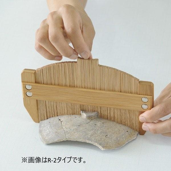 ハイビスカス 竹製マコ R-3 埋蔵文化財発掘用品 [全幅320mm 可動範囲 